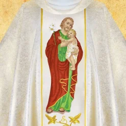 Fashion Articles Religieux JP Chasuble pour messe Saint Joseph