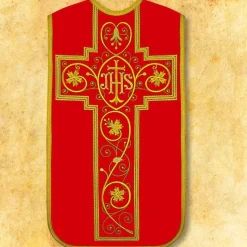 Best Sale Articles Religieux JP Chasuble romaine Agape pour messe