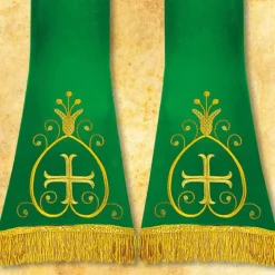 Best Sale Articles Religieux JP Chasuble romaine Agape pour messe