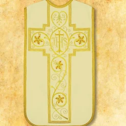 Best Sale Articles Religieux JP Chasuble romaine Agape pour messe