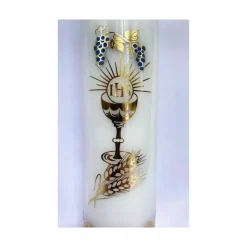 Sale Articles Religieux JP cierge-autel-jhs