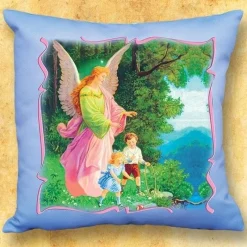 Shop Articles Religieux JP Coussin avec motif - Ange Gardien -