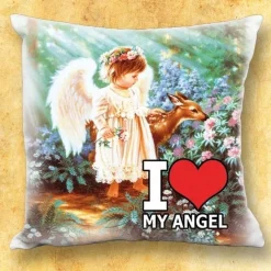 New Articles Religieux JP Coussin avec motif - My Angel -