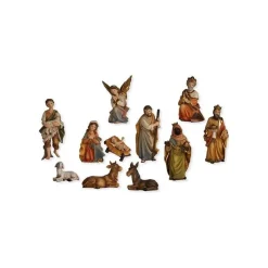Sale Articles Religieux JP crèche noël complet avec petit santons