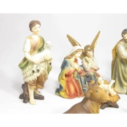 Sale Articles Religieux JP crèche noël complet avec petit santons