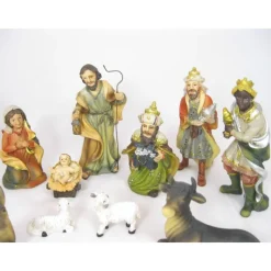 Sale Articles Religieux JP crèche noël complet avec petit santons