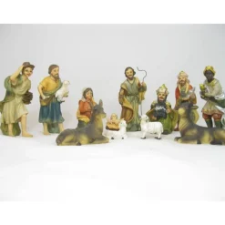 Sale Articles Religieux JP crèche noël complet avec petit santons