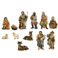 Sale Articles Religieux JP crèche noël complet avec petit santons