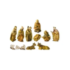 Hot Articles Religieux JP crèche noël complet avec petit santons