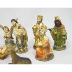 Cheap Articles Religieux JP crèche noël complet avec petit santons