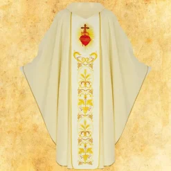 Sale Articles Religieux JP cœur de jésus chasuble liturgique