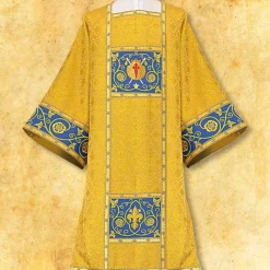 Fashion Articles Religieux JP dalmatique pour diacre motif saint jacques