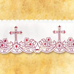 Cheap Articles Religieux JP dentelle brodée