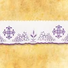 Flash Sale Articles Religieux JP dentelle brodée