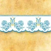 Clearance Articles Religieux JP dentelle brodée mariale