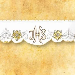 Shop Articles Religieux JP dentelle brodée pour messe