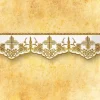 Clearance Articles Religieux JP Dentelle-brodéé-Or-marron
