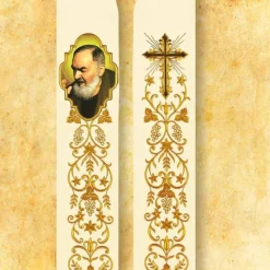 Sale Articles Religieux JP Etole liturgique brodée Padre Pio