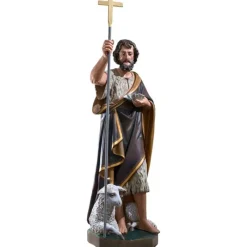 Best Sale Articles Religieux JP Jean Baptiste Prédicateur statue
