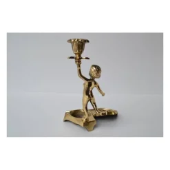 Best Sale Articles Religieux JP Le chandelier 1 flamme - Le chien -