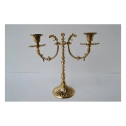 Flash Sale Articles Religieux JP Le chandelier 2 flammes -