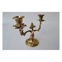 Sale Articles Religieux JP Le chandelier 2 flammes -