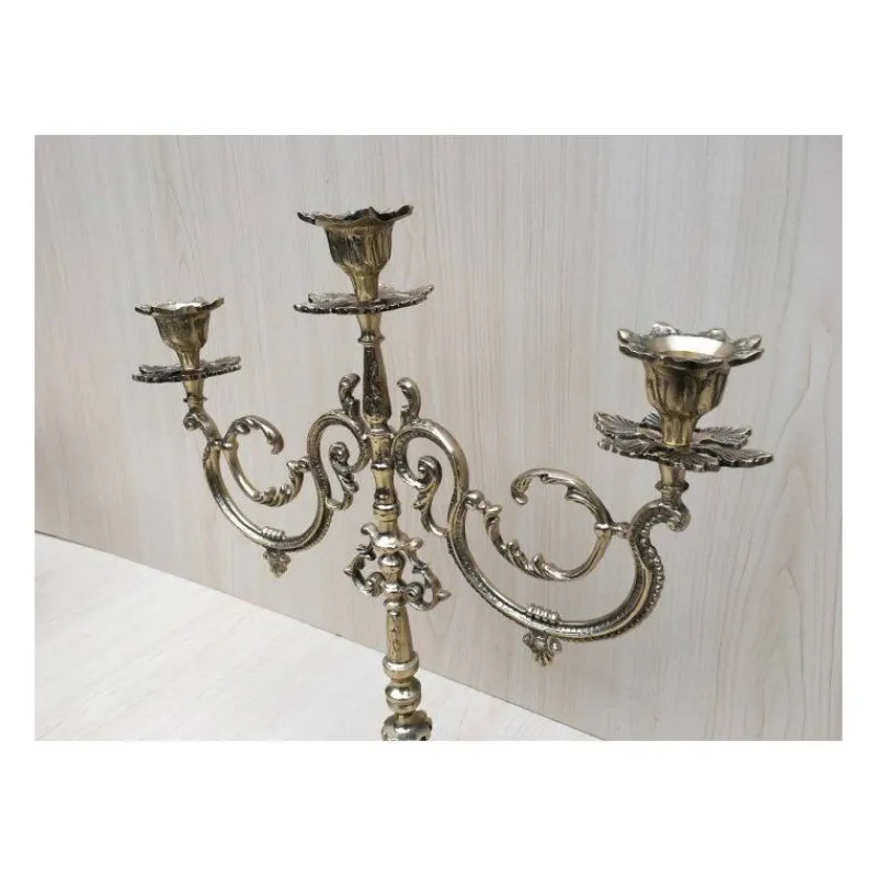 Shop Articles Religieux JP Le chandelier 3 flammes - Baroque -
