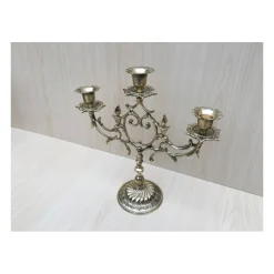 Sale Articles Religieux JP Le chandelier 3 flammes - cœur -