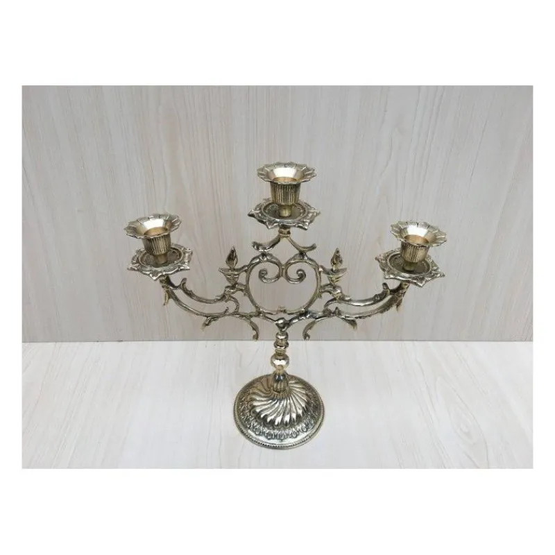 Sale Articles Religieux JP Le chandelier 3 flammes - cœur -