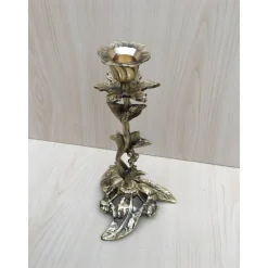 Sale Articles Religieux JP Le chandelier 1 flammes - feuille -