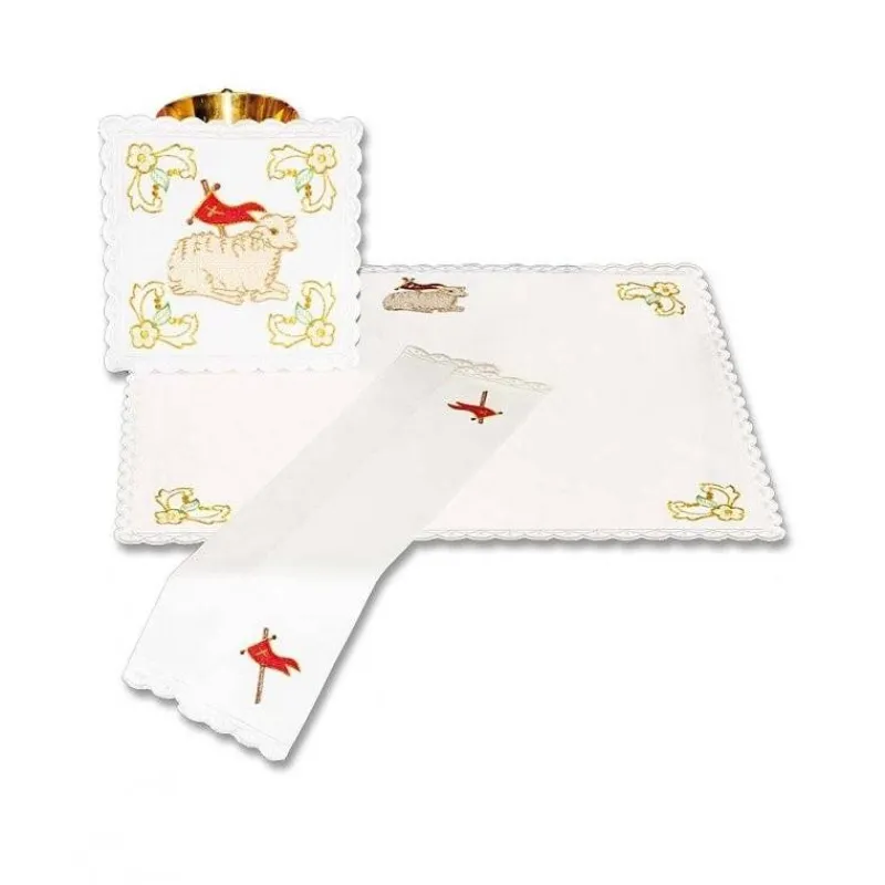 Best Sale Articles Religieux JP linge d'autel agneau dieu