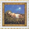 Best Sale Articles Religieux JP linge d'autel gloria in excelsis deo motif Noël