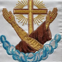 Best Articles Religieux JP linge d'autel set liturgique franciscain