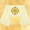 Shop Articles Religieux JP Liturgique voile huméral avec motif Noël