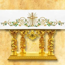 Hot Articles Religieux JP nappe autel pour église