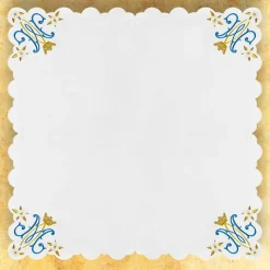 Cheap Articles Religieux JP nappe carre brodée mariale pour église