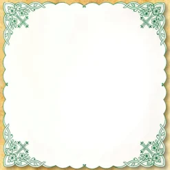 Shop Articles Religieux JP Nappe Carre brodée motif Carême