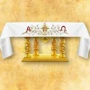 Outlet Articles Religieux JP nappe d'autel alfa omega