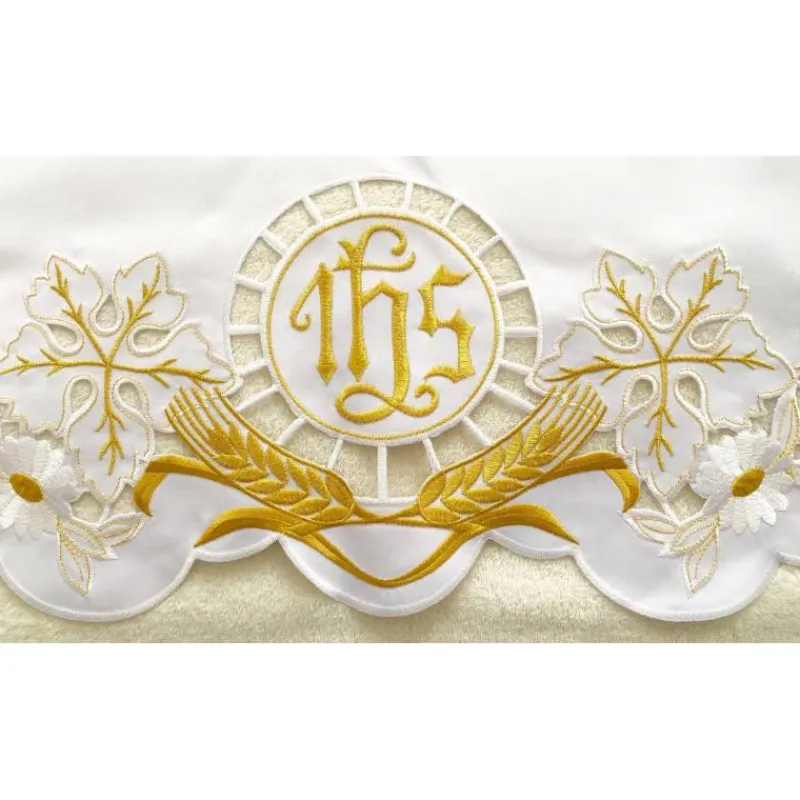 Best Sale Articles Religieux JP nappe d'autel brodée