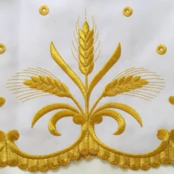New Articles Religieux JP nappe d'autel brodée dorée