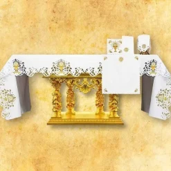 Flash Sale Articles Religieux JP Nappe d'autel brodée pour messe