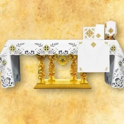 Hot Articles Religieux JP nappe d'autel brodée pour messe