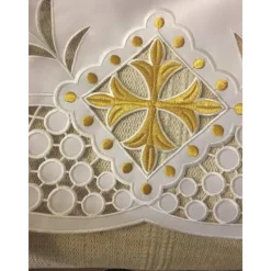Hot Articles Religieux JP nappe d'autel brodée pour messe