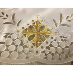 Hot Articles Religieux JP nappe d'autel brodée pour messe