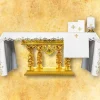 Store Articles Religieux JP nappe d'autel brodée richelieu