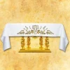 Online Articles Religieux JP nappe d'autel brodée richelieu