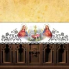 Best Sale Articles Religieux JP Nappe d'autel - Cœur Marie - Cœur Jésus