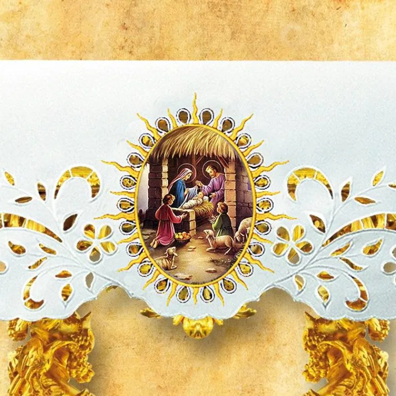 Fashion Articles Religieux JP Nappe d'autel - Noël 2 -