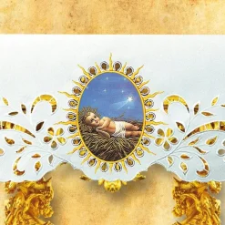 Clearance Articles Religieux JP Nappe d'autel - Noël 12 -