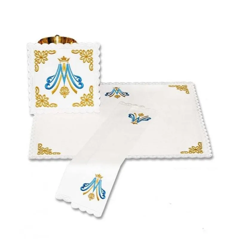 Sale Articles Religieux JP pavillon de ciboire brodée mariale